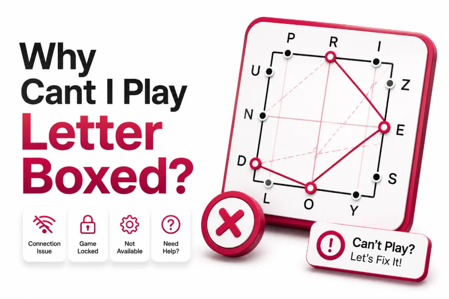 why cant i play letter boxed